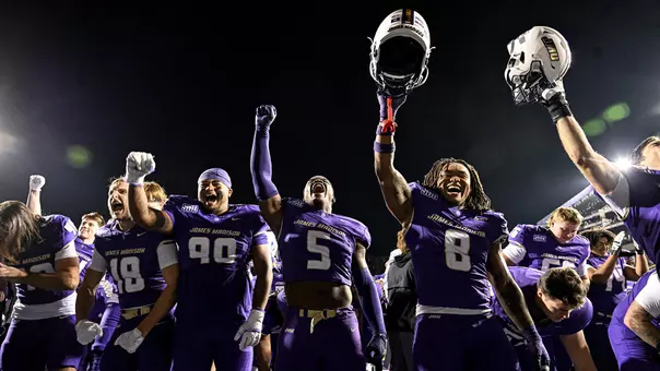 Celebration after App State win