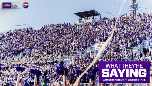 What They're Saying - Weber State
