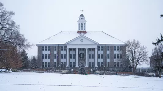 Snowy quad