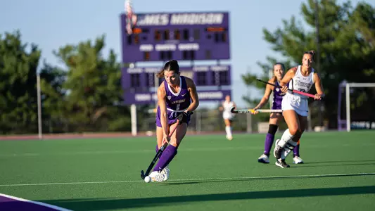 Ava Drexler-Amey Dribbling Upfield vs Towson 091225