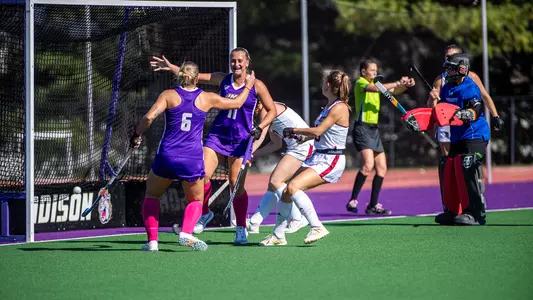 Avery Ruckman Goal Celebration vs Massachusetts 101725