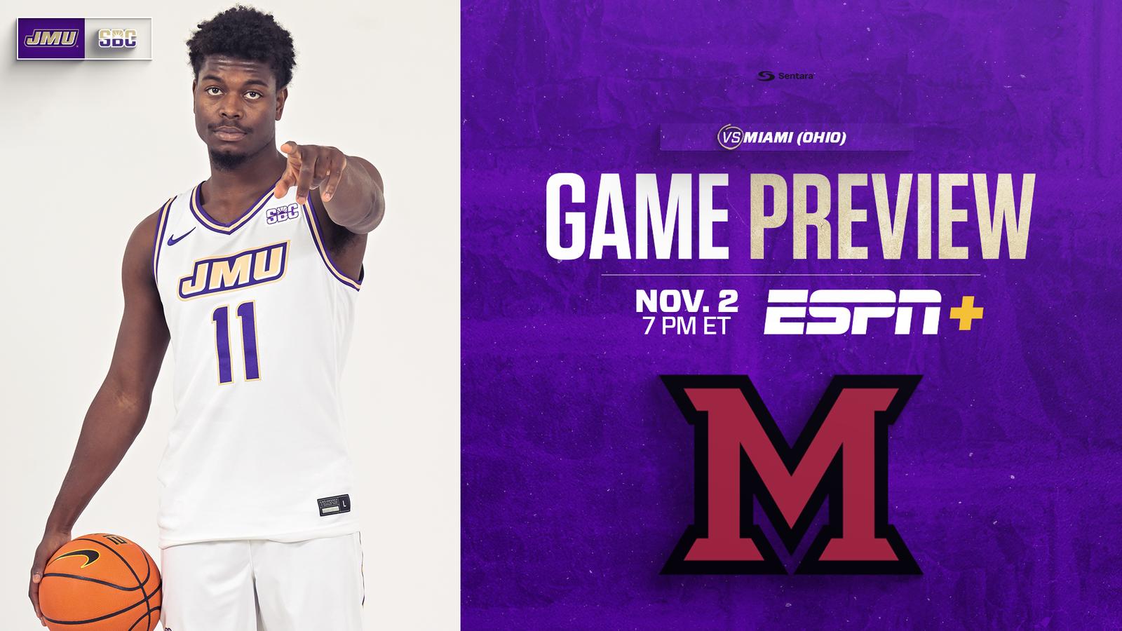 Image accompanying JMU Menβs Hoops Tips Off 2026-27 Season Next Monday - James Madison University Athletics, from James Madison University Athletics