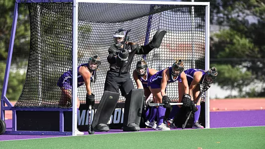 Hannah Popolis Penalty Corner vs Central Michigan 110525
