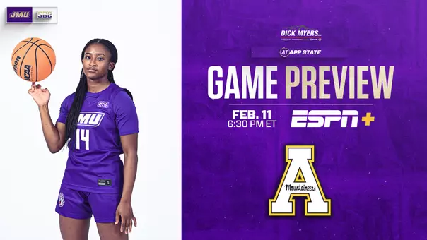 JMU WBB Game Preview vs App State 021126