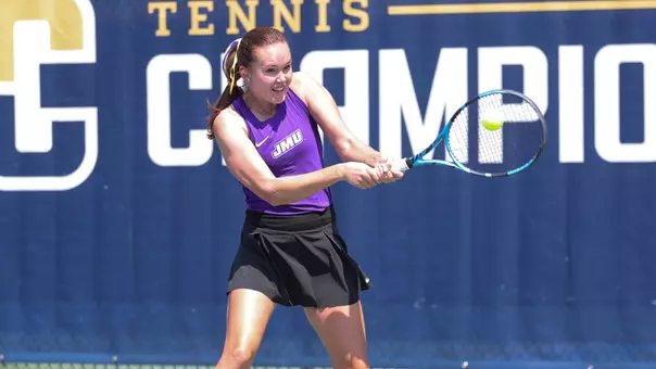 Daria Munteanu competes in Sun Belt second round versus Coastal Carolina.