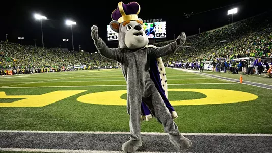 Duke Dog at Oregon College Football Playoff Game