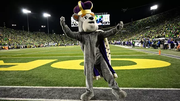 Duke Dog at Oregon College Football Playoff Game