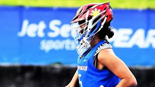 Abigail Beattie representing Team Philippines in the World Lacrosse Games