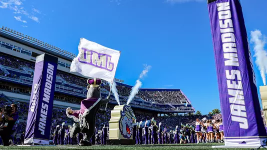 2025 JMU Football Pregame Introductions vs. Old Dominion at Bridgeforth Stadium