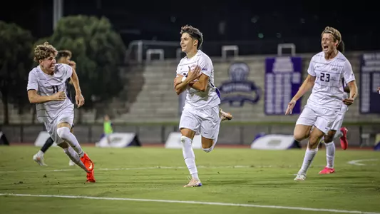 Lolas goal celebration vs. GWU