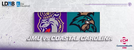 JMU VS COASTAL WITH SPONSOR LOGO