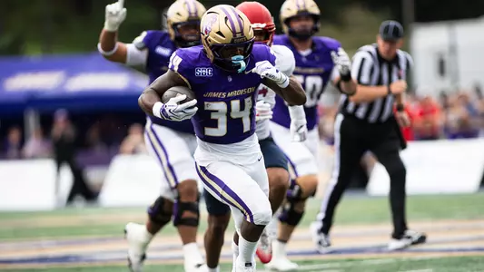 Seth Cromwell breaks free on a run against Liberty
