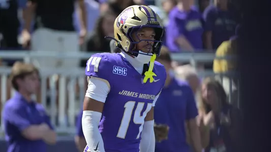 KJ Flowe in between plays against Liberty