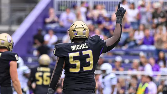 Daniel Michel celebrates following a play against Wagner