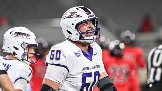 Zach Greenberg celebrates after a big offensive play at San Diego State