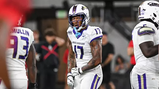 Danny Royster celebrates after making a play at San Diego State