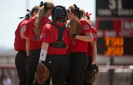Softball Team Huddle