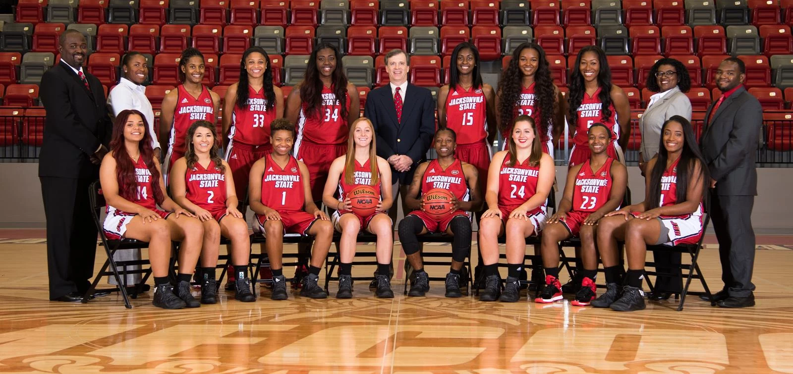 2016-17 JSU WBB Team