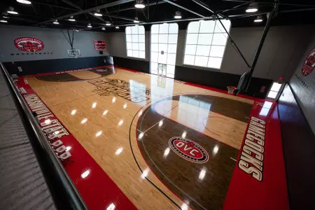 Pete Mathews Practice Court.