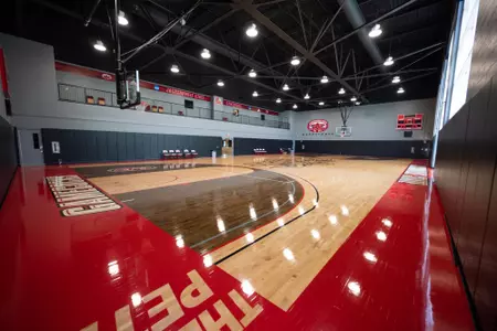 Pete Mathews Practice Court.