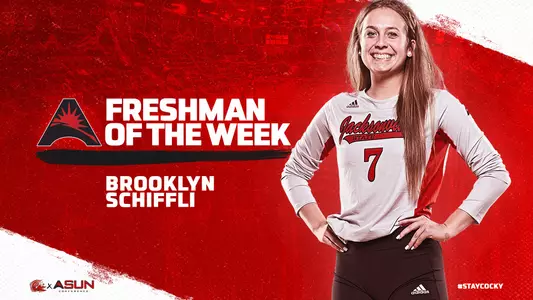 Schiffli - Freshman of the Week- VB