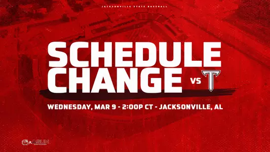 Schedule Change_Troy