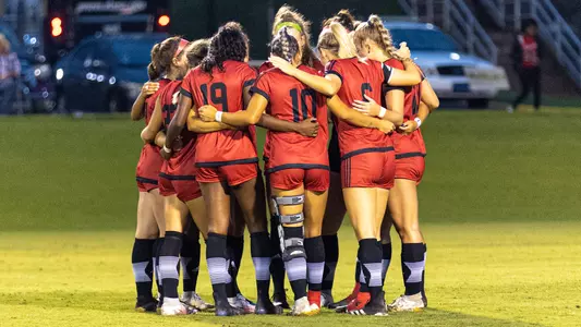 JSU Soccer Huddle