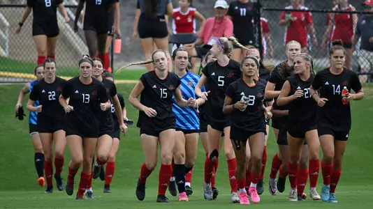 Jax State Soccer Run Out