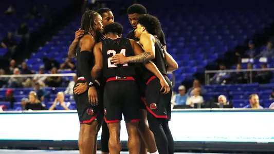 MTSU huddle