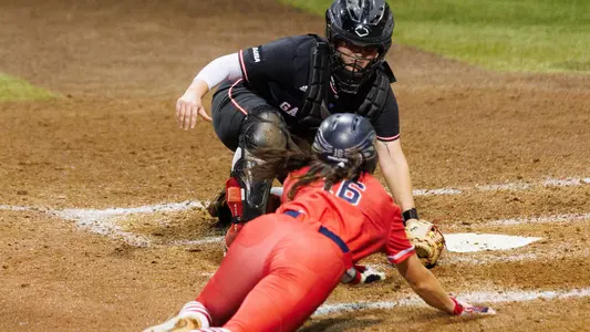 Liberty University’s Softball team takes on the Jacksonville State University Gamecocks at Kamphuis Field at Liberty Softball Stadium on March 15, 2024. (Photo by: Matt Reynolds)