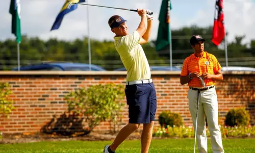 Men's Golf in ninth place after opening two rounds at Royal Oaks Intercollegiate Image