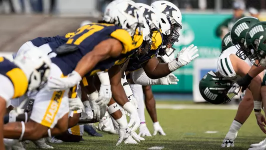Kent State football wins 31-24 in overtime against Ohio University at Dix Stadium on October 1, 2022.
