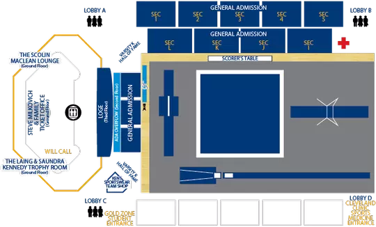 Gymnastics Seating Chart