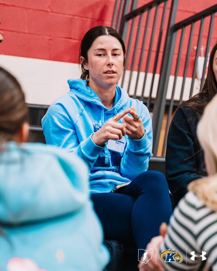 Golden Flashes visit Roosevelt High School, Kent, Ohio, March 6, 2025