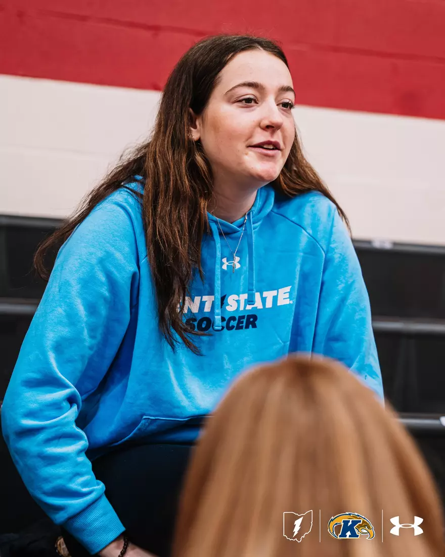 Golden Flashes visit Roosevelt High School, Kent, Ohio, March 6, 2025