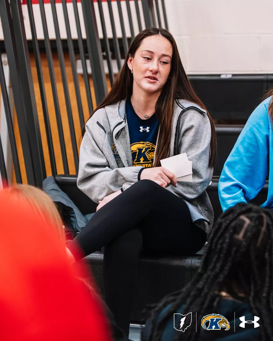 Golden Flashes visit Roosevelt High School, Kent, Ohio, March 6, 2025