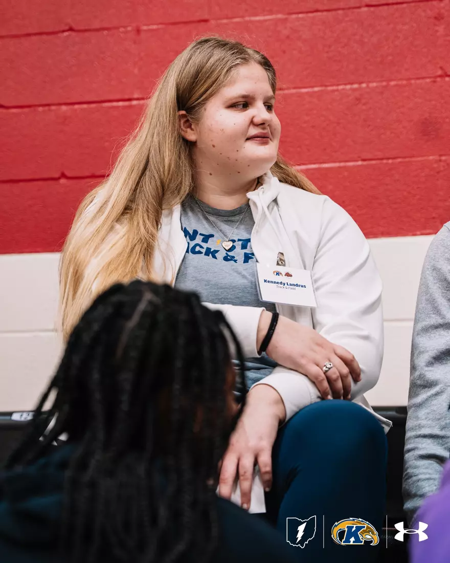 Golden Flashes visit Roosevelt High School, Kent, Ohio, March 6, 2025