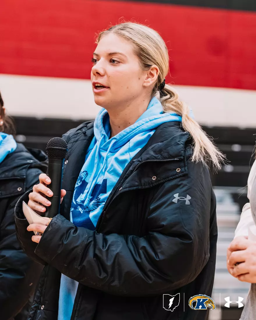 Golden Flashes visit Roosevelt High School, Kent, Ohio, March 6, 2025