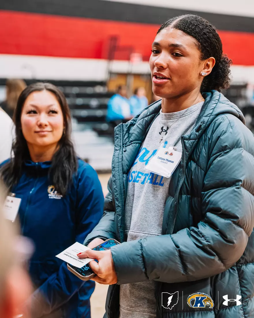 Golden Flashes visit Roosevelt High School, Kent, Ohio, March 6, 2025