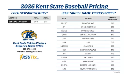 2026 Baseball Ticket Pricing