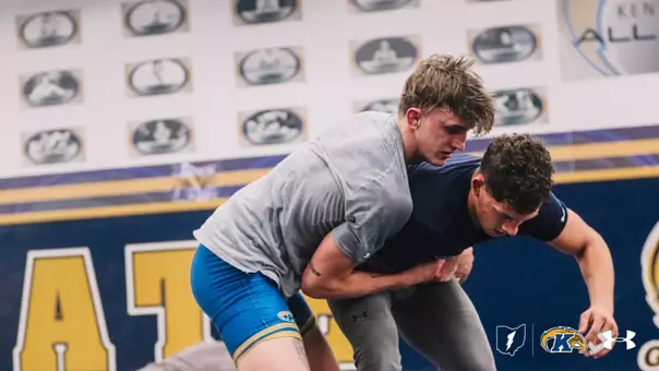 Kent State Wrestling Practice
