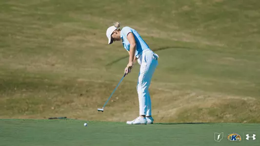 Veronika Kedronova putting a landfall tradition