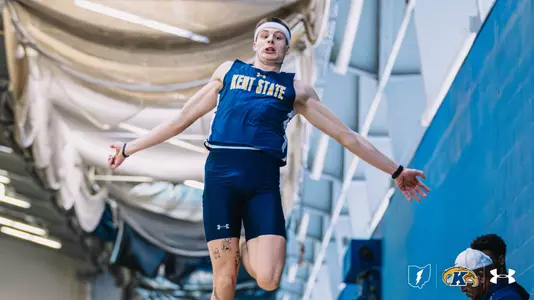 Ayden Bath competes in long jump at Jud Logan Memorial