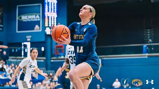 Anna Campanelli in action at Akron on February 21, 2026