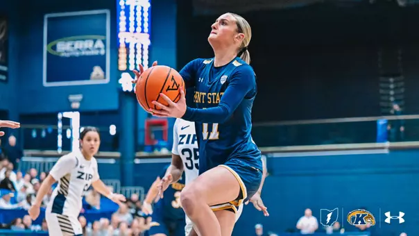 Anna Campanelli in action at Akron on February 21, 2026