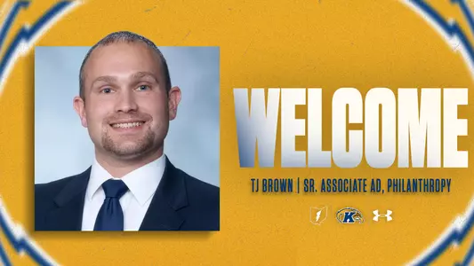 Welcome TJ Brown, Sr. Associate AD Philanthropy