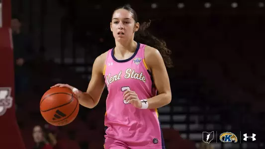 Corynne Hauser in action at UMass.