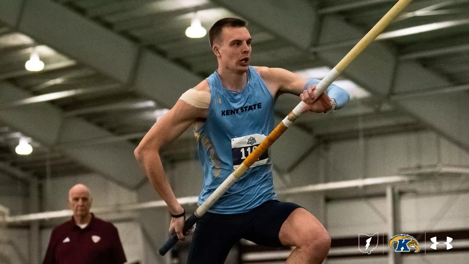 Kenneth Champ Men Place Second at 2026 MAC Indoor Track & Field Championships - Kent ...
