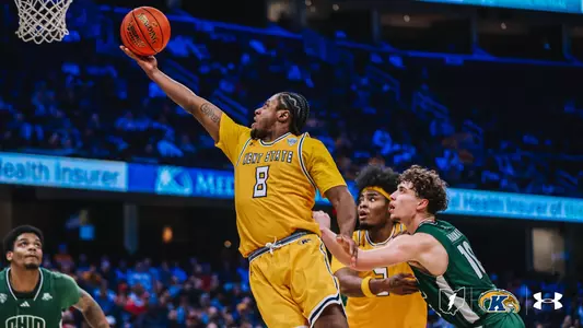Morgan Safford layup versus Ohio in MAC Tournament