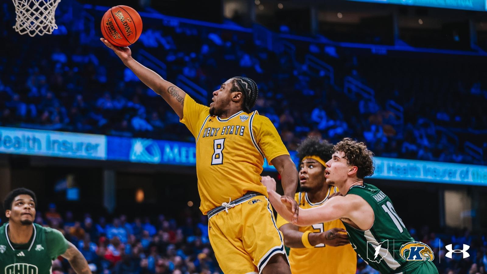 Morgan Safford layup versus Ohio in MAC Tournament